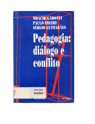 Pedagogia: diálogo e conflito