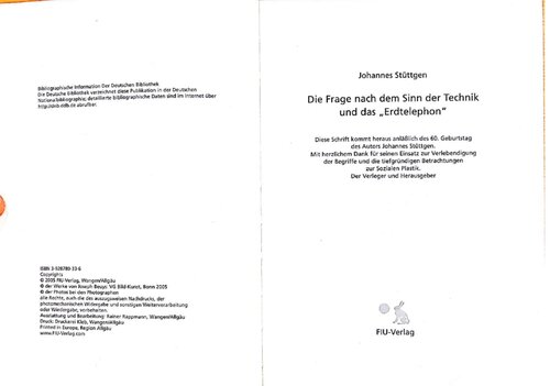 Die Frage nach dem Sinn von Technik und das 