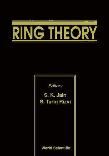 Ring Theory: Proceedings of the Biennial Ohio State-Denison Conference 1992