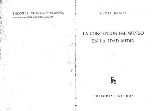La Concepcion del Mundo en la Edad Media