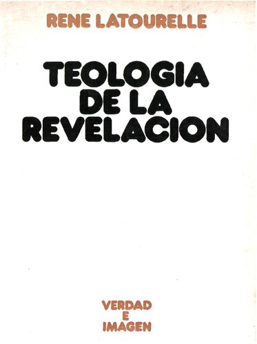 Teología de la revelación (Spanish Edition)