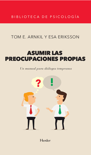 Asumir las preocupaciones propias: Un manual para diálogos tempranos