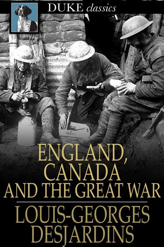 England, Canada and the Great War