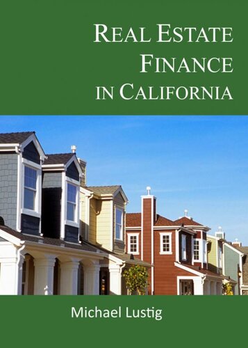Real Estate Finance in California
