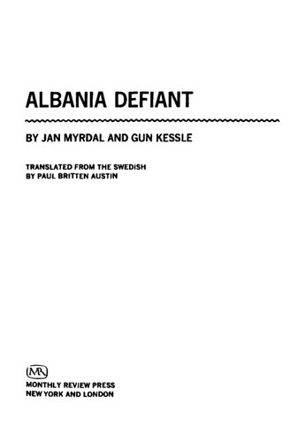 Albania Defiant