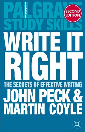Write it Right: The Secrets of Effective Writing