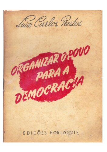 Organizar o povo para a democracia