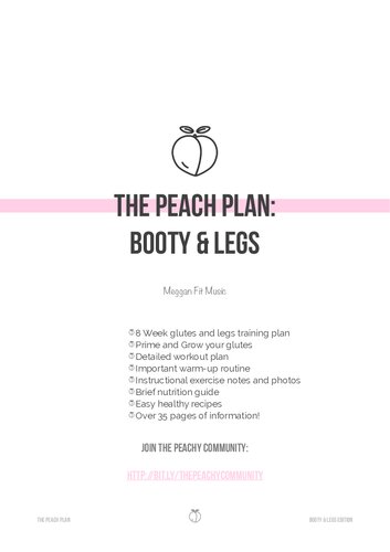 Peach Plan: Booty & Legs