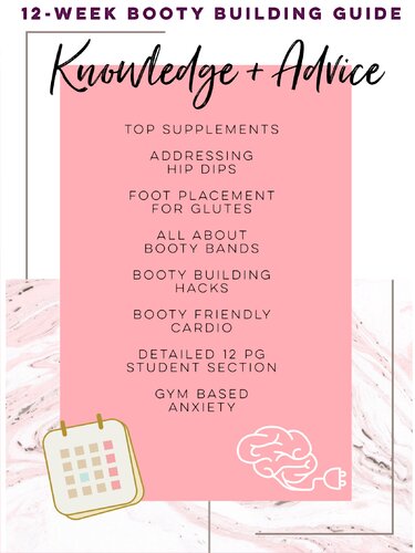 12 week booty building guide knowledge and Advice