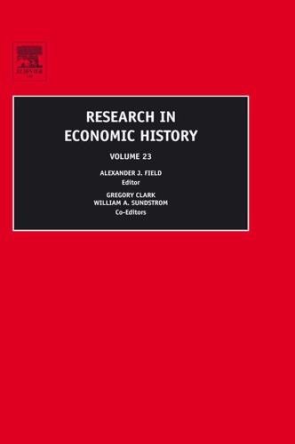 Research In Economic History