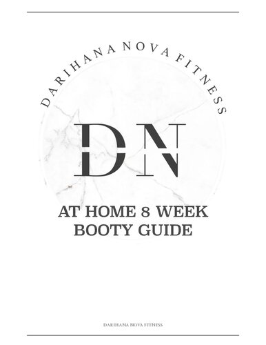 At Home 8 Week Booty Guide