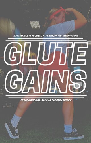 Glute gains 12 weeks