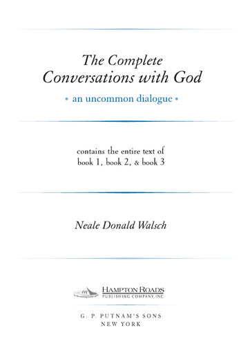 The Complete : An Uncommon Dialogue