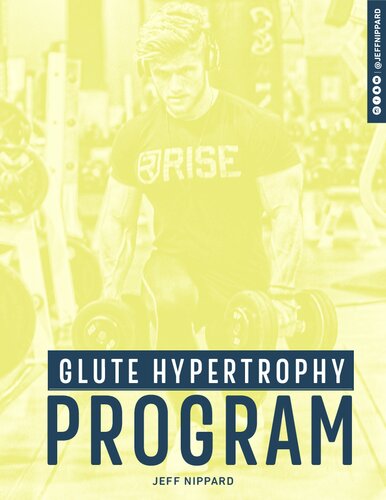 Glute hypertrophy program