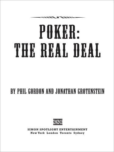 Poker: The Real Deal