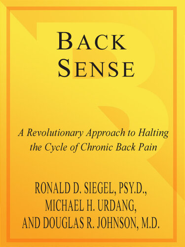 Back Sense: A Revolutionary Approach to Halting the Cycle of Chronic Back Pain
