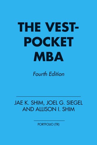 The Vest-Pocket MBA