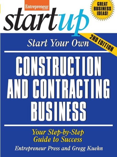 Start Your Own Construction and Contracting Business