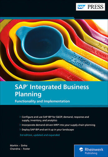SAP Integrated Business Planning: Functionality and Implementation