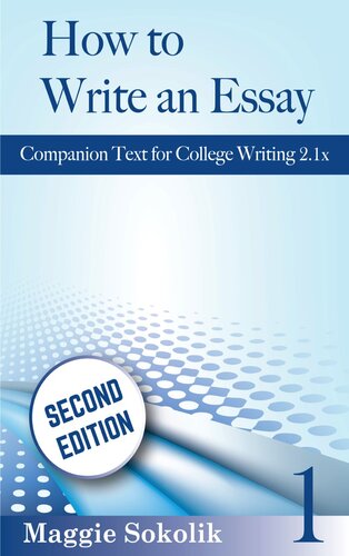 How to Write an Essay, Workbook 1