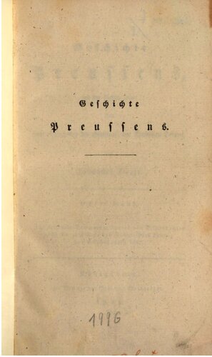 Die Zeit vom Hochmeister Konrad von Erlichshausen 1441 bis zum Tode des Hochmeisters Ludwig von Erlichshausen 1467