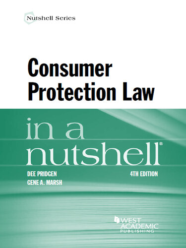 Consumer Protection Law in a Nutshell