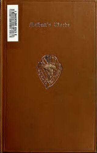 The Works of John Metham, Including The Romance of Amoryus and Cleopes