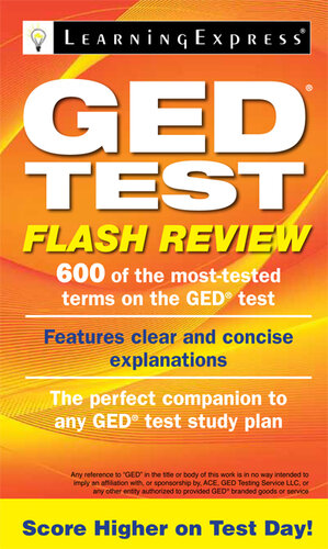 GED Test Flash Review