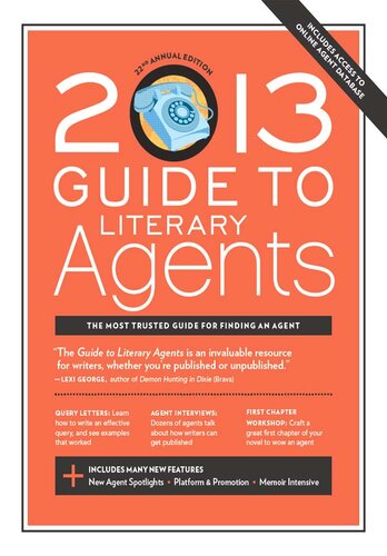 2013 Guide to Literary Agents
