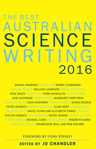 The Best Australian Science Writing 2016