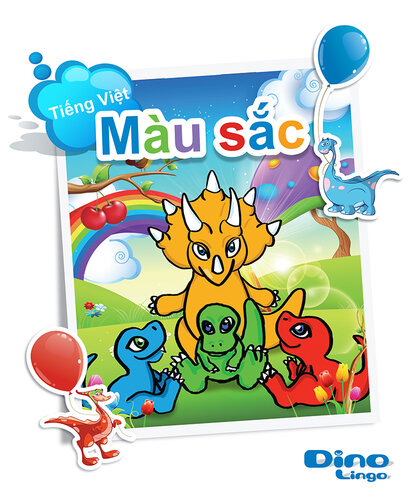 Vietnamese for kids - Colors storybook