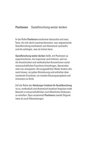 Zeit zählt. Grundzüge einer prozessualen Soziologie