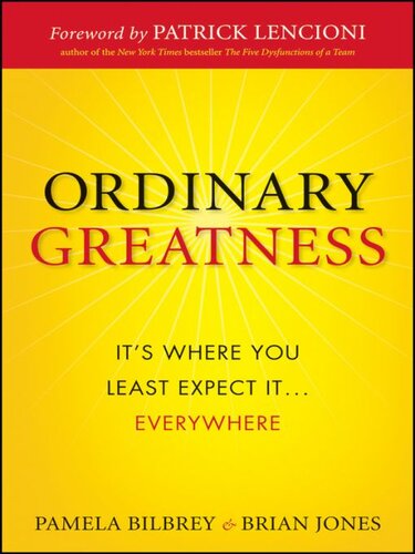 Ordinary Greatness: It's Where You Least Expect It ... Everywhere