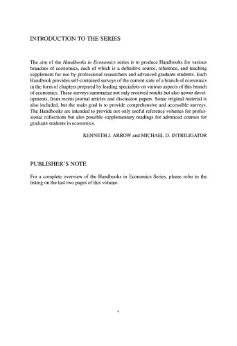 Handbook of Health Economics. Vol. 2. Part 2