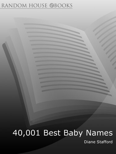 40,001 Best Baby Names