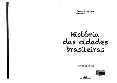 História das cidades brasileiras