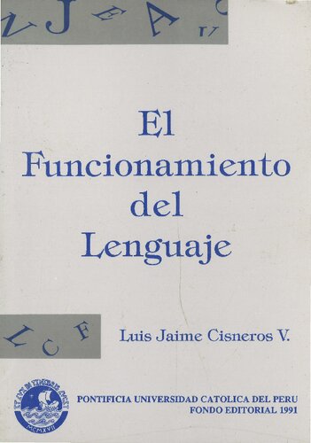 El funcionamiento del lenguaje