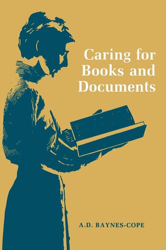 Caring For Books And Documents