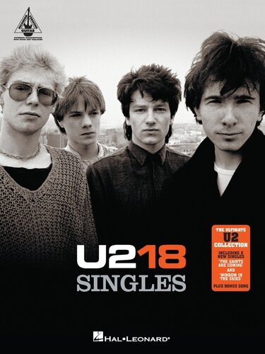 U2--18 Singles (Songbook)