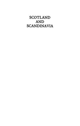 Scotland and Scandinavia 800 - 1800