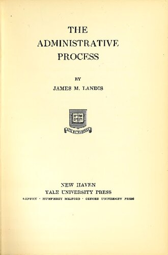 The Administrative Process