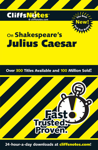 CliffsNotes on Shakespeare's Julius Caesar
