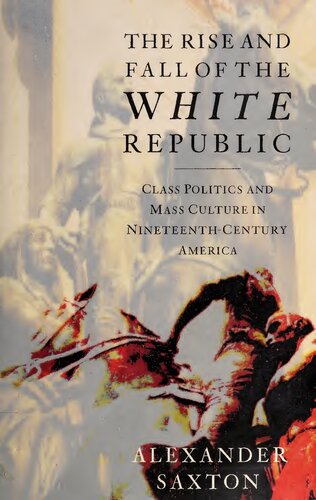 The Rise and Fall of the White Republic: Class Politics and Mass Culture in Nineteenth-Century America