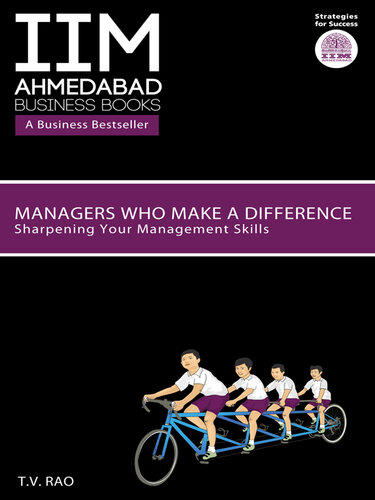 IIMA--Managers Who Make a Difference: Sharpening Your Management Skills