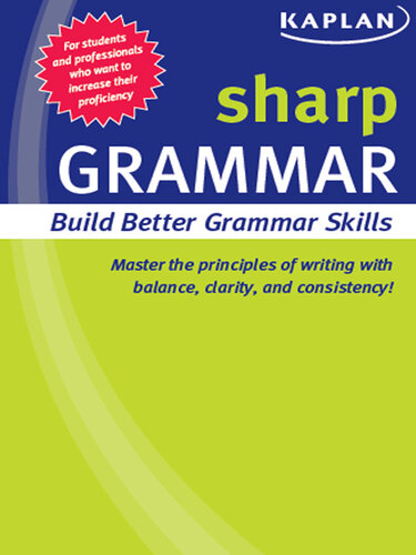 Sharp Grammar: Building Better Grammar Skills