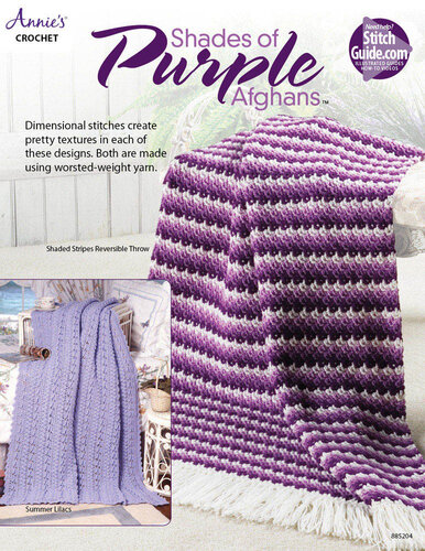 Shades of Purple Afghans