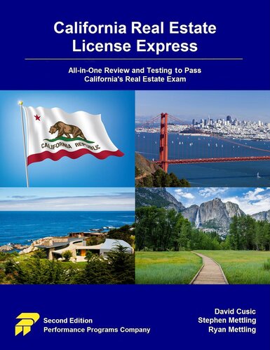 California Real Estate License Express: All-in-One Review and Testing to Pass California's Real Estate Exam
