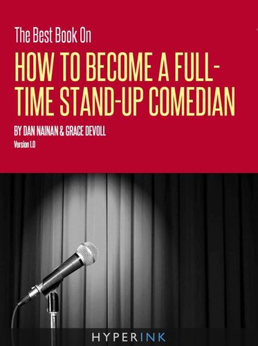 The Best Book On How To Become A Full Time Stand-up Comedian