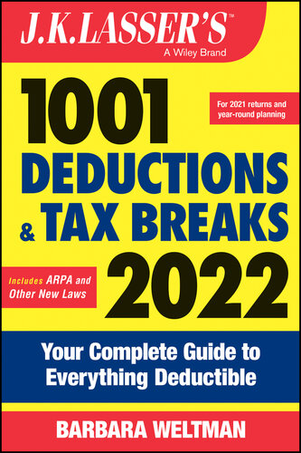 's 1001 Deductions and Tax Breaks 2022: Your Complete Guide to Everything Deductible