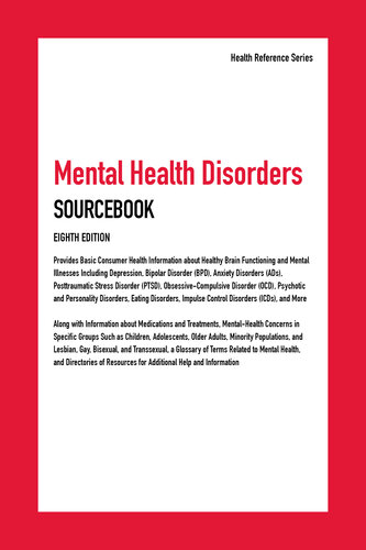 Mental Health Disorders Sourcebook